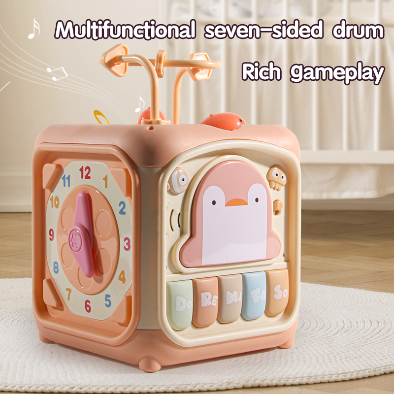 Kids Education Music - Cube d'activités éducatif 7 en 1