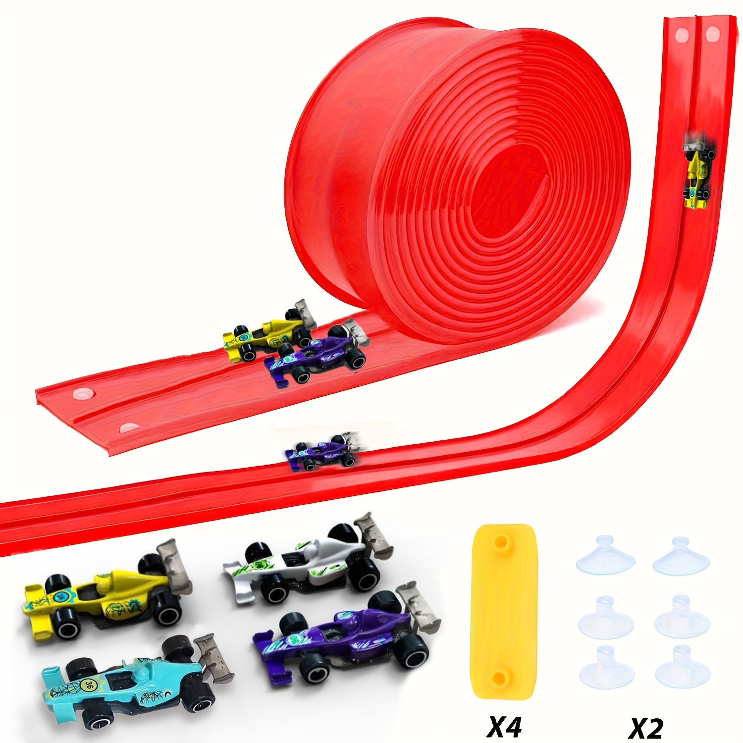 Kids No Education - Circuit de course flexible et pliable