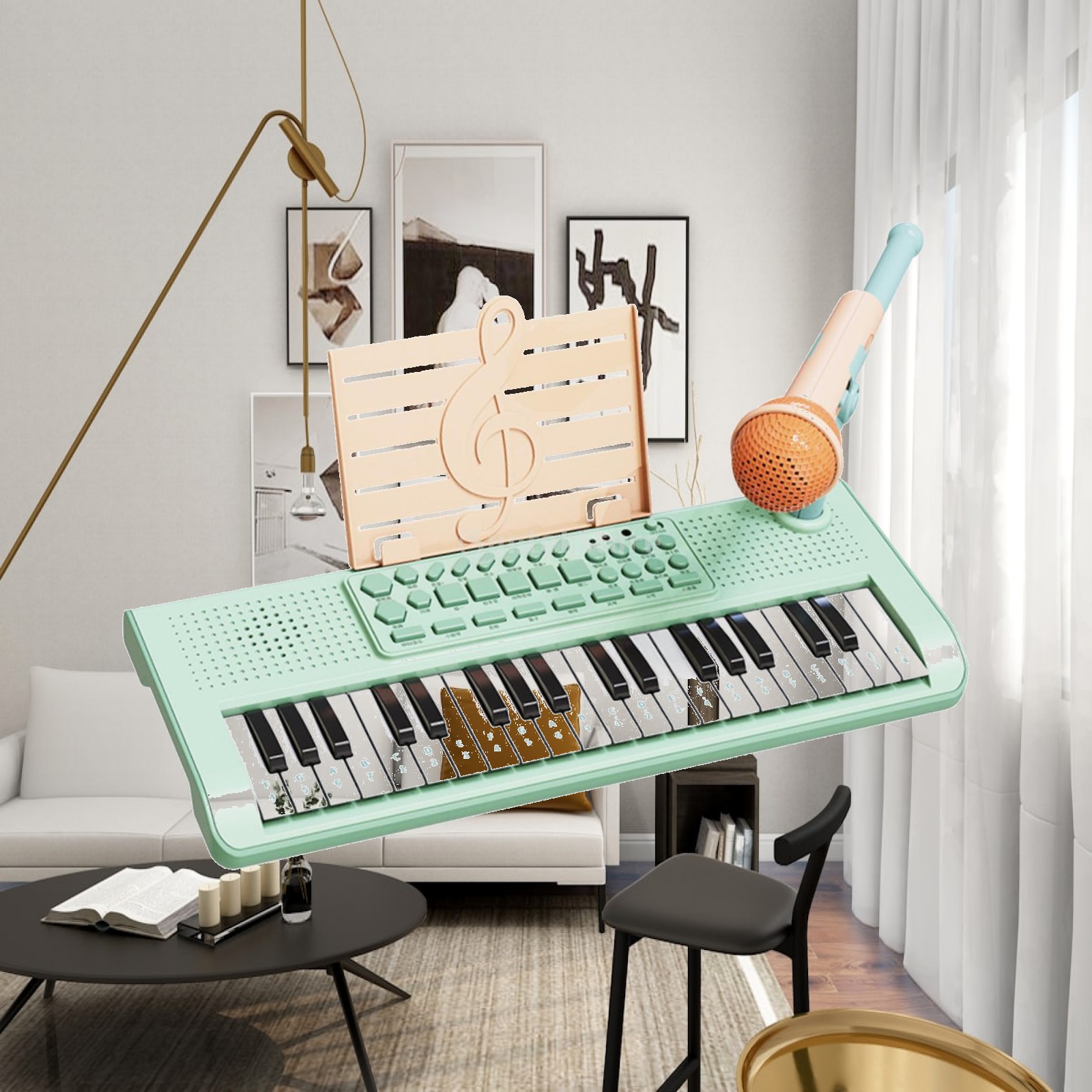Kids Home Education - Clavier de piano pour enfants, jouet