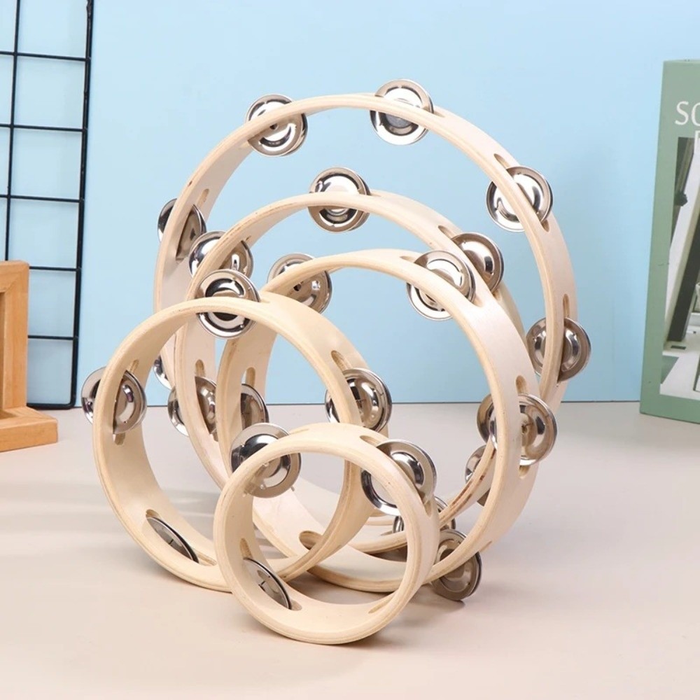 Kids Education Music - Nouveau Tambourin en Bois à une