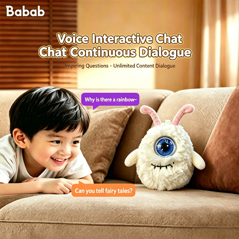 Monstre borgne en peluche IA,  - Kids Education Company avis et prix