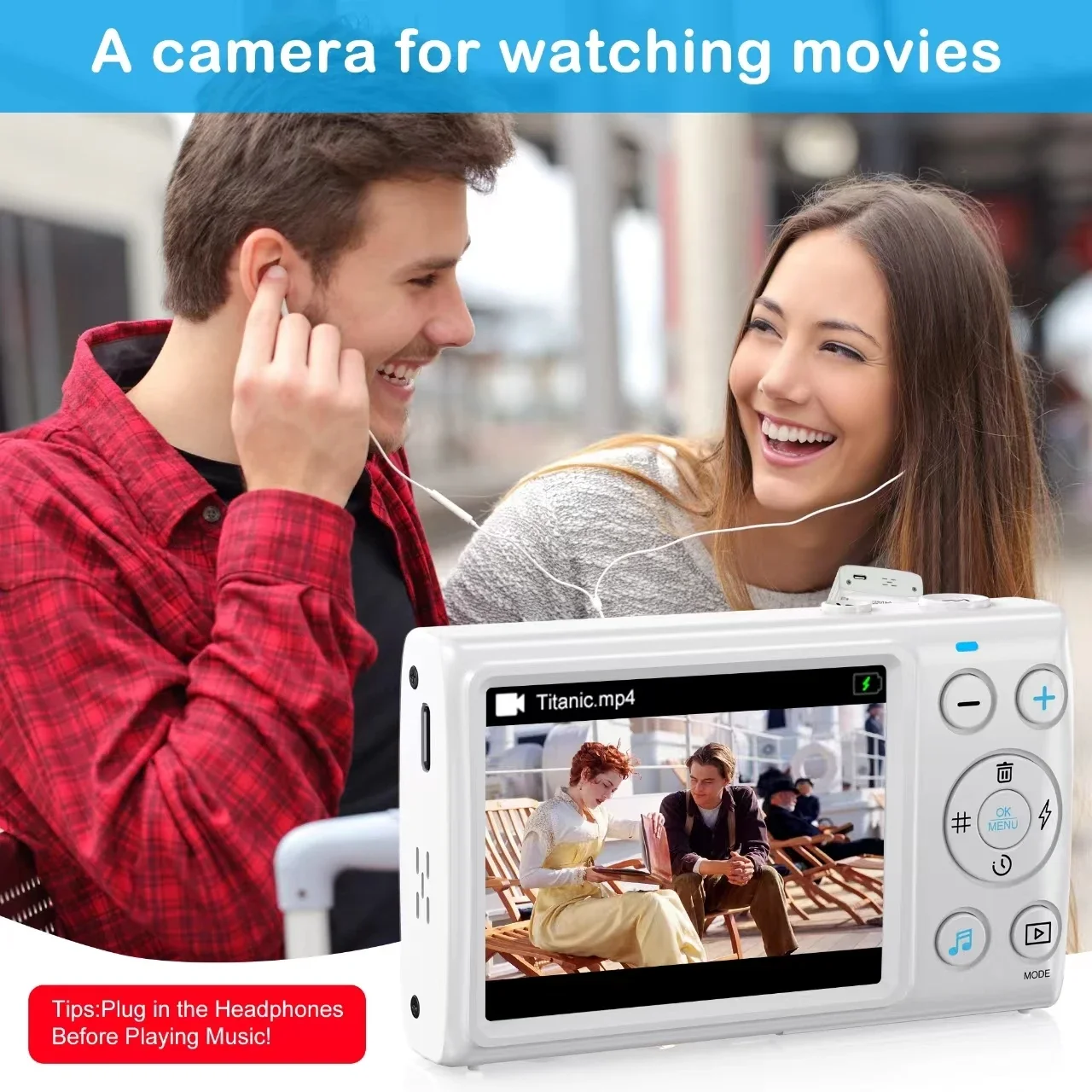 Appareil photo numérique 4K 64 - Kids Physical Education Videos avis et prix