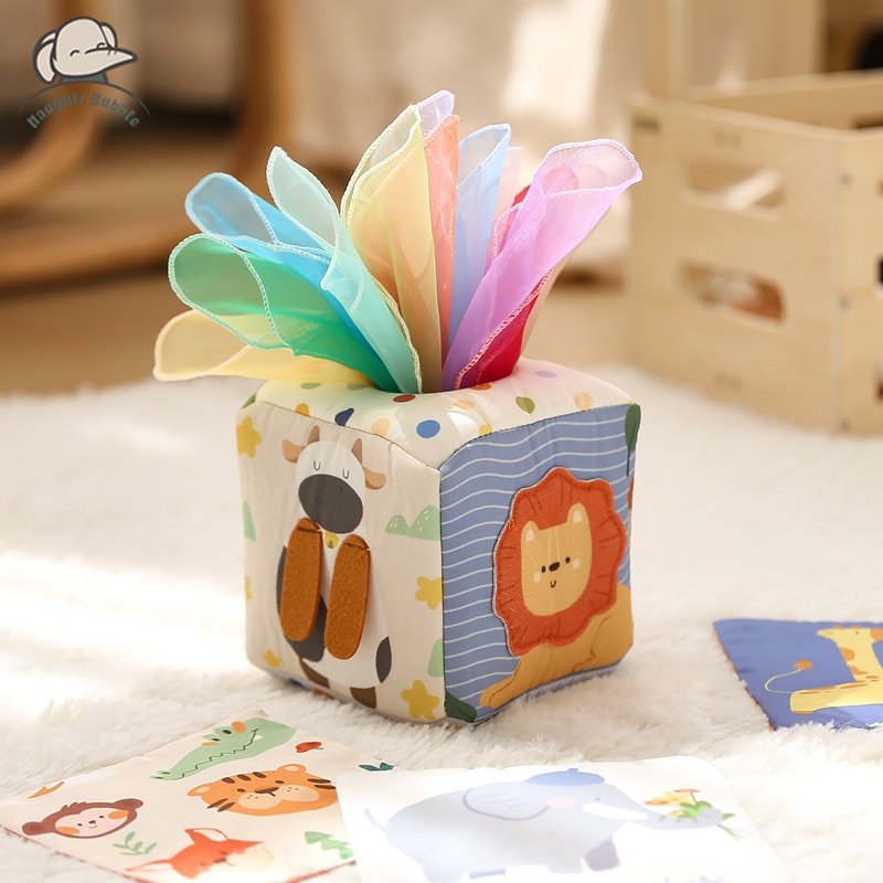 Boîte à mouchoirs en coton mag - Kids Education Music avis et prix