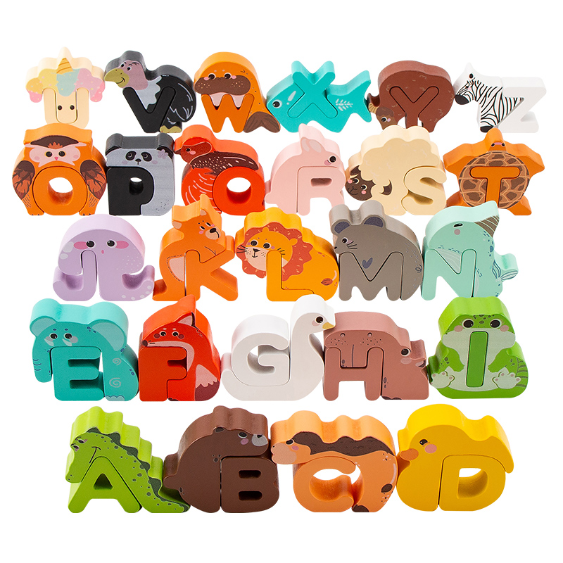 26 blocs en bois représentant  - Kids Educational Game 3 avis et prix