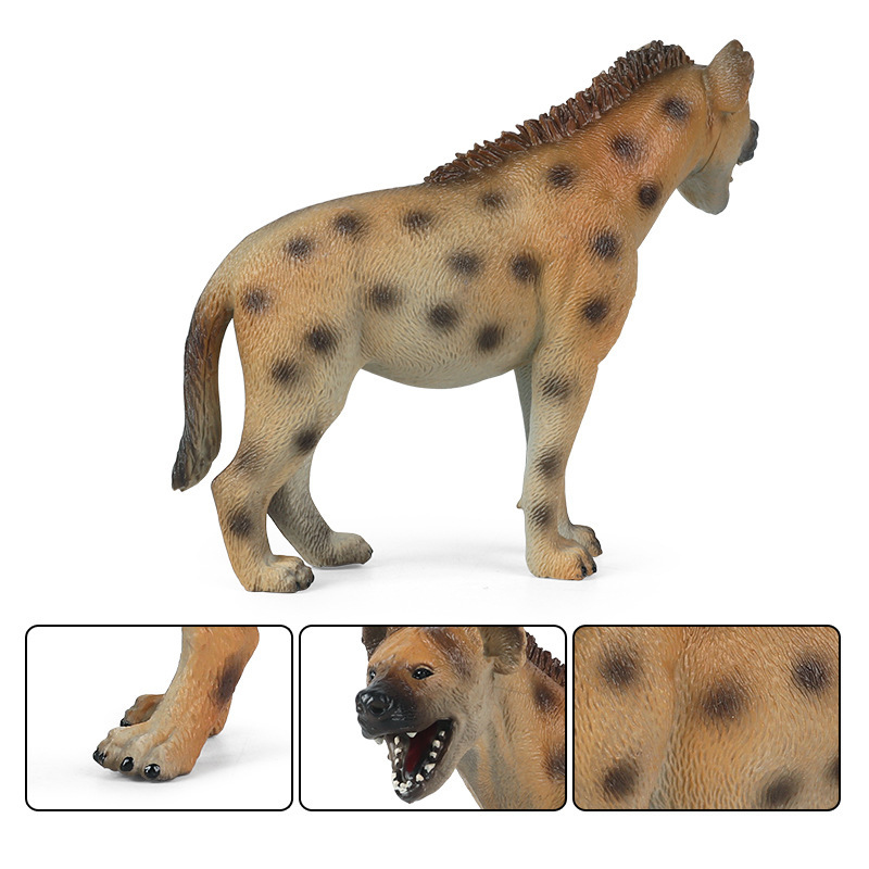 Figurines de hyéna en ABS de 1 - Kids Home Education avis et prix