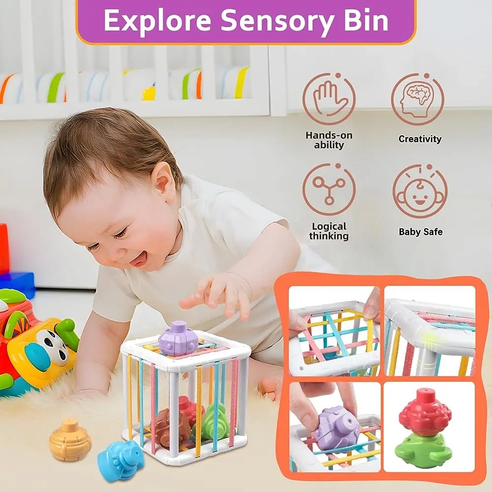 Cube de tri de formes Montesso - Kids Home Education avis et prix
