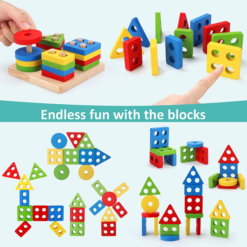 Jouets en bois Montessori pour - Kids Educational Game 3 avis et prix