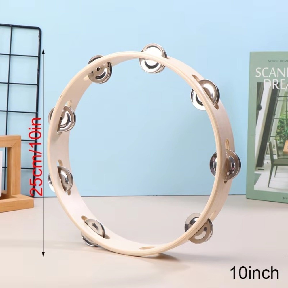 Nouveau Tambourin en bois à un - Kids Home Education avis et prix