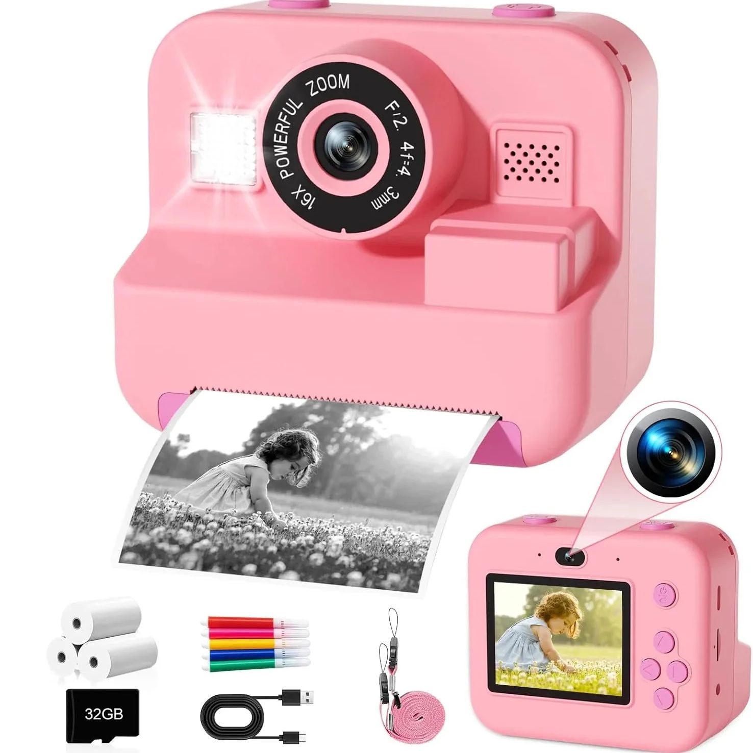 NewInstant caméra d'impression - Kids Physical Education Videos avis et prix