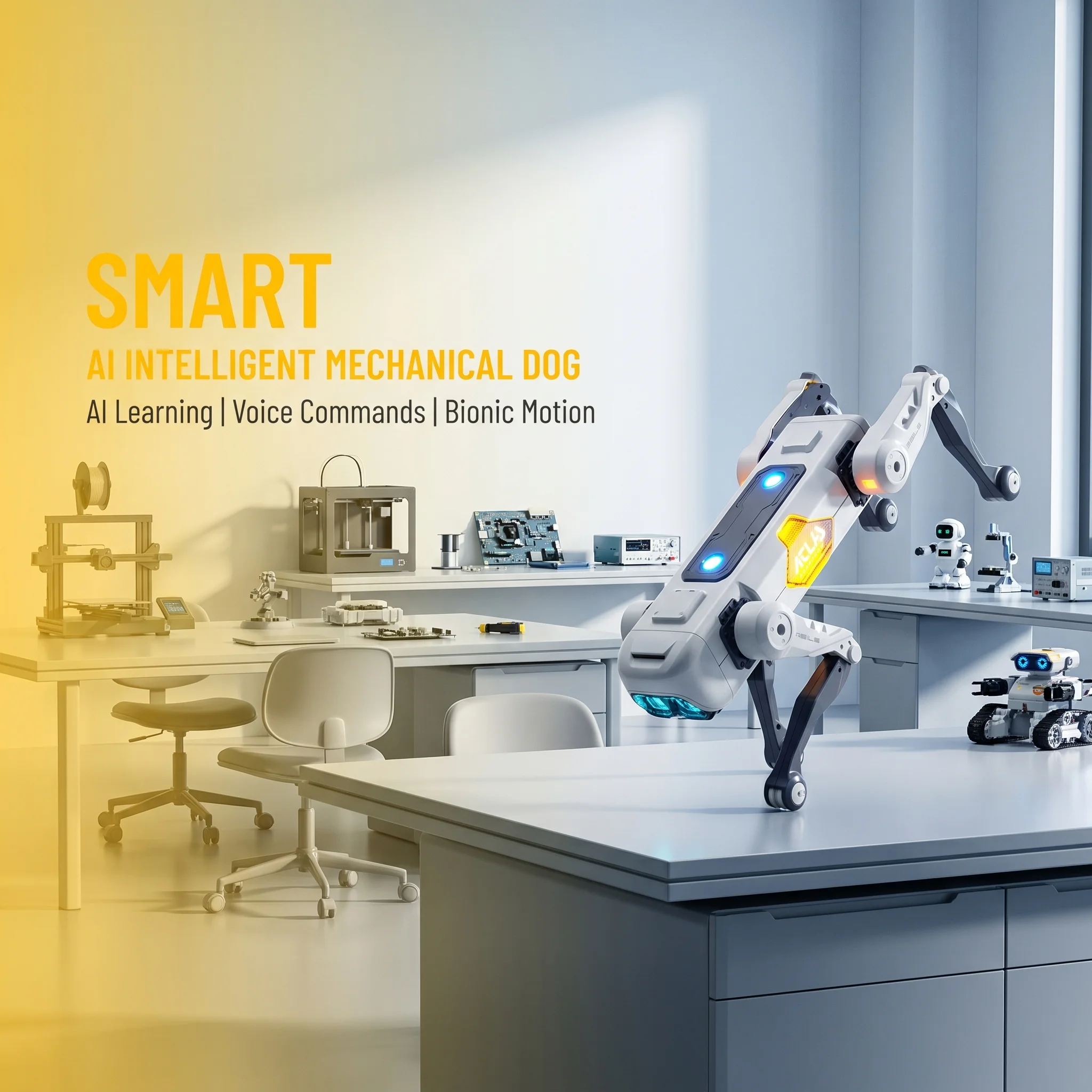 Robot chien intelligent IA, co - Kids Home Education avis et prix
