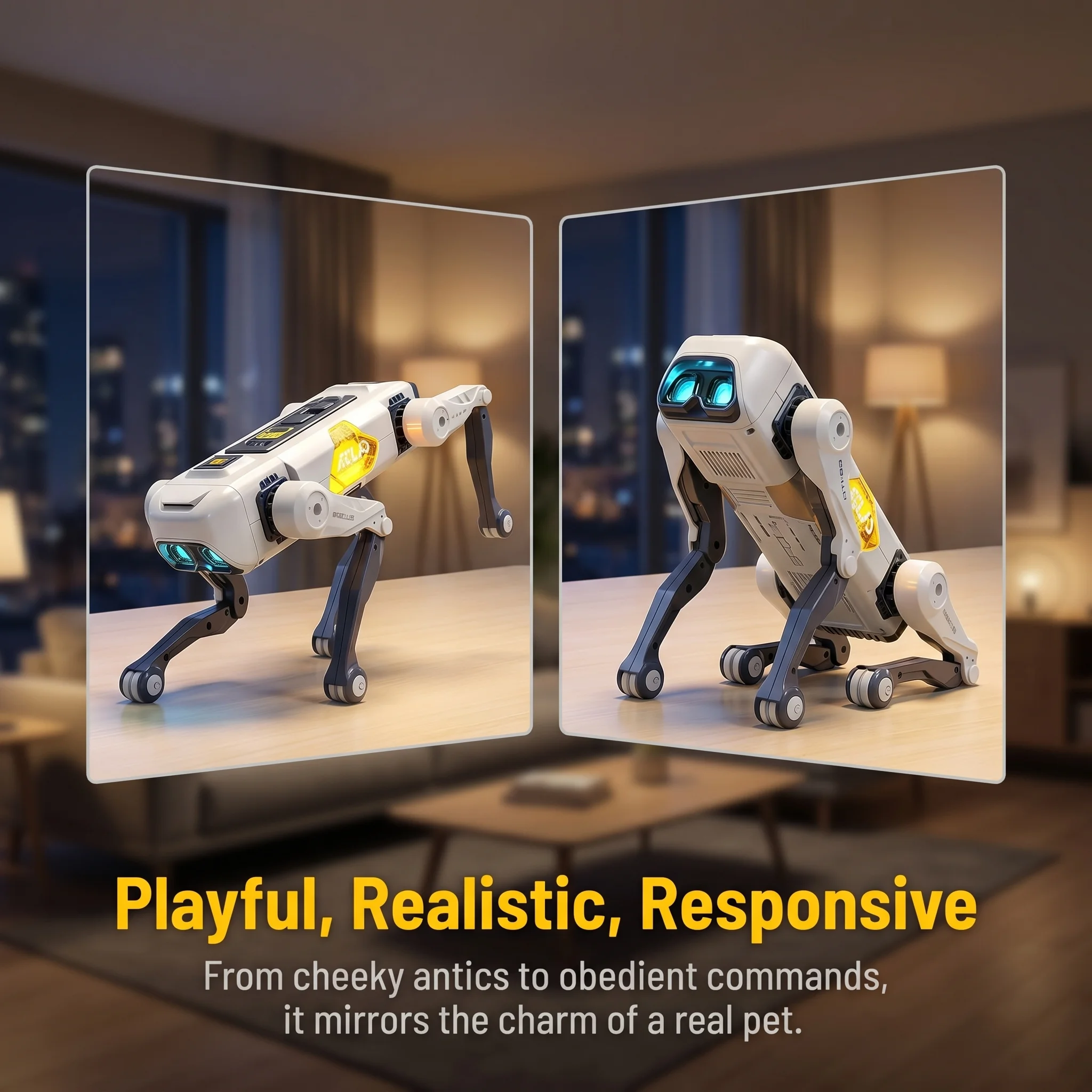 Robot chien intelligent IA, co - Kids Home Education avis et prix