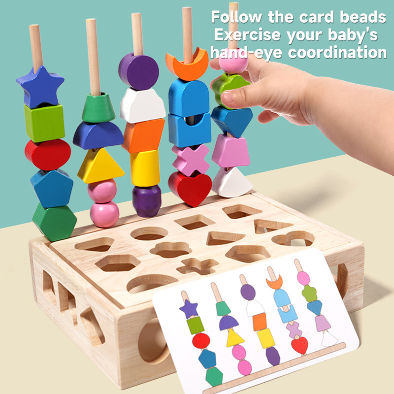 Jouets de puzzle en bois Monte - Kids Educational Game 3 avis et prix